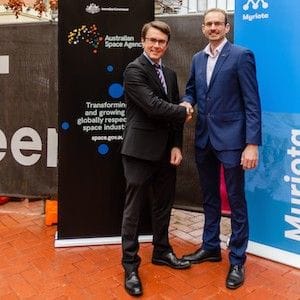 Myriota the first locals to sign with the Australian Space Agency Myriota the first locals to sign with the Australian Space Agency